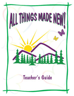 All Things Made New - Teacher's Guide