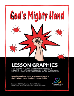 God's Mighty Hand - Lesson Graphics