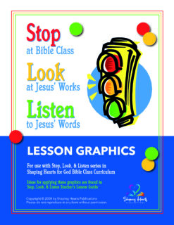 Stop, Look, & Listen - Lesson Graphics