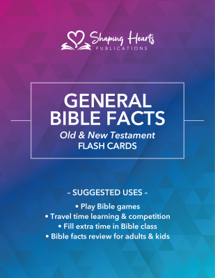 General Bible Facts (Flash Cards)