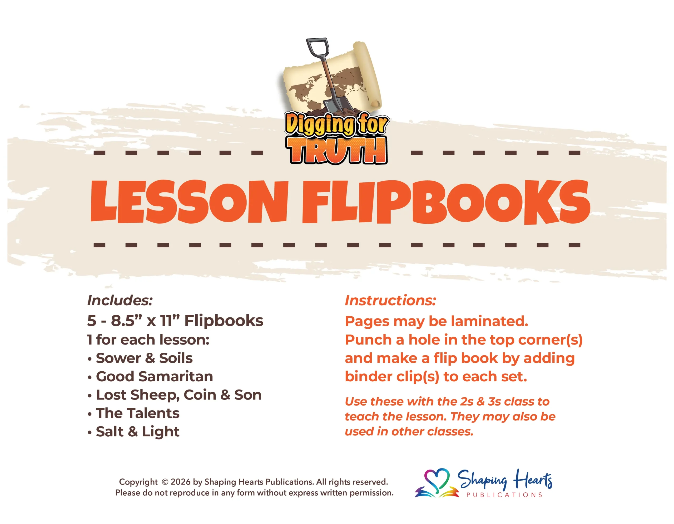 Lesson Flipbooks