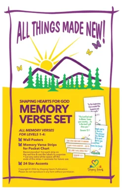 All Things Made New - Memory Verse Set