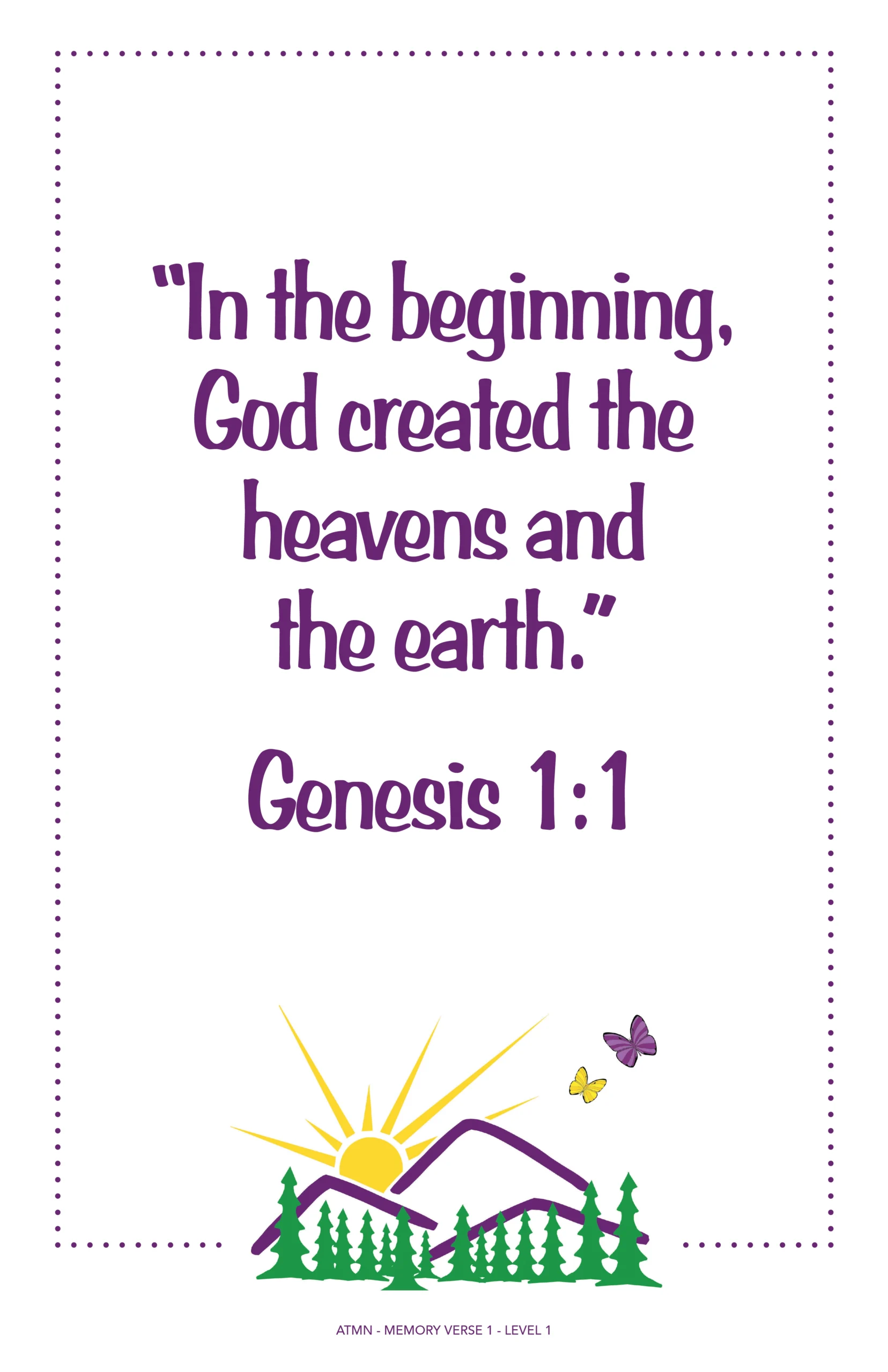 All Things Made New - Memory Verse Set - Image 4