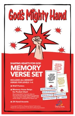 God's Mighty Hand - Memory Verse Set