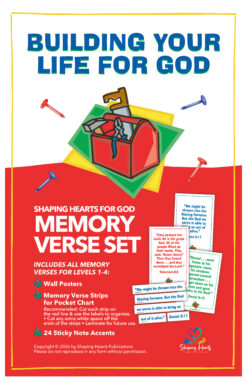 Building Your Life For God- Memory Verse Set