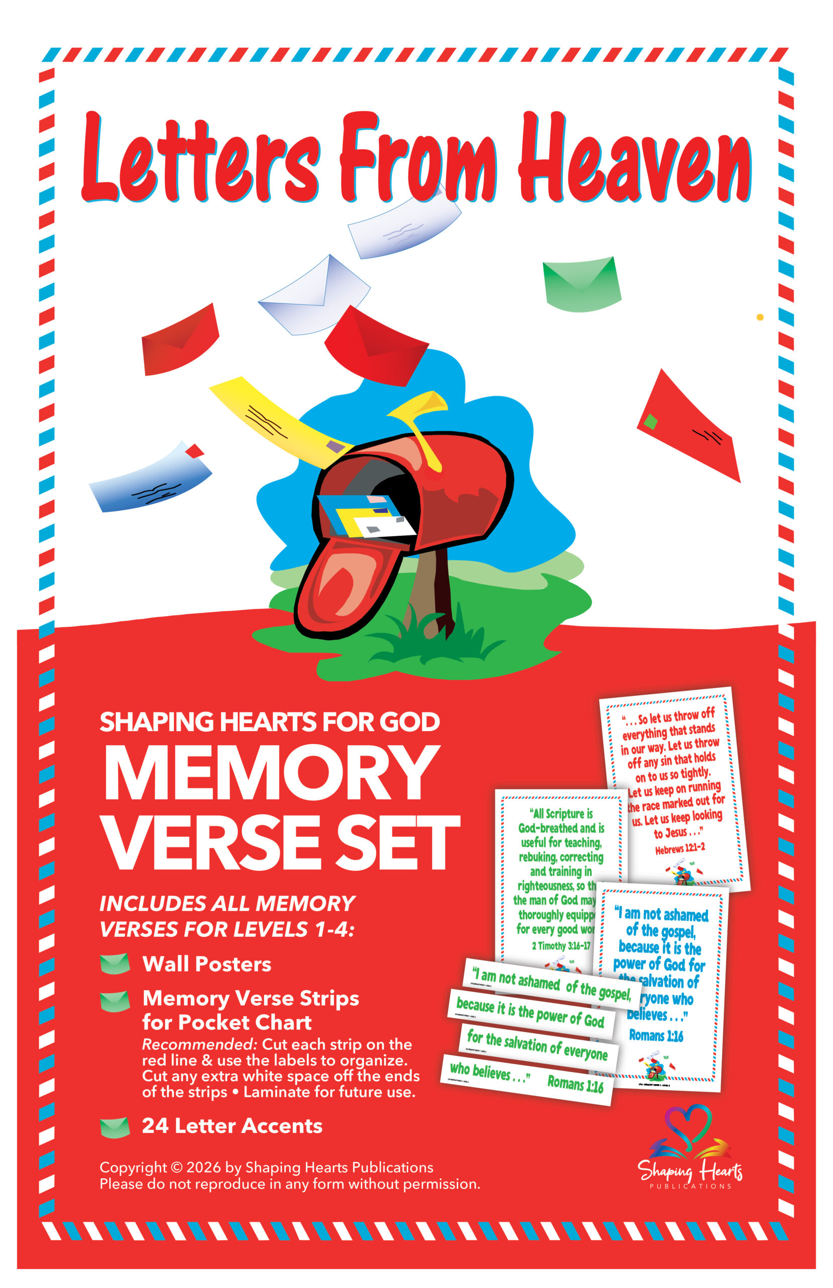 Letters From Heaven - Memory Verse Set