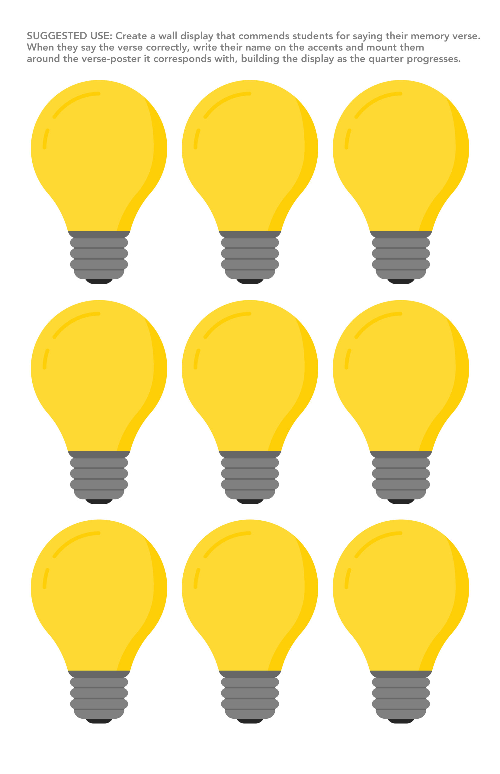 Lighting The Way - Memory Verse Set - Image 4