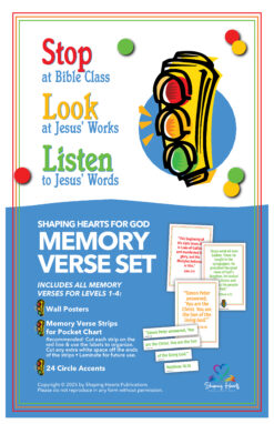 Stop, Look & Listen - Memory Verse Set