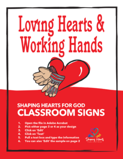 Classroom Signs